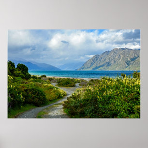 Nya Zeelands landskap Poster