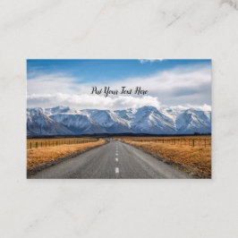 Nya Zeelands motorväg | Rak långväg | Resor Visitkort