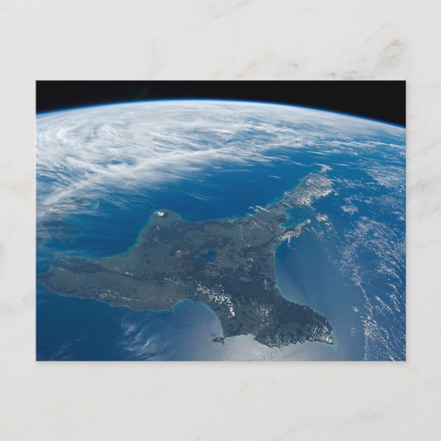 Nya Zeelands norra ö. Vykort (Framsida)