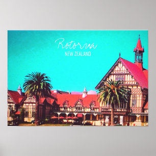 Nya Zeelands resevakua-museum Poster