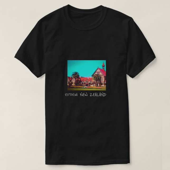 Nya Zeelands resevakua-museum T Shirt (Design framsida)