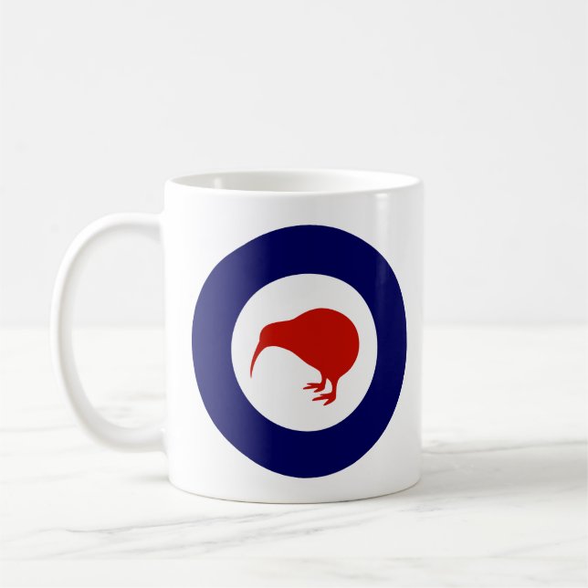 Nya Zeelands Roundel Kaffemugg (Vänster)