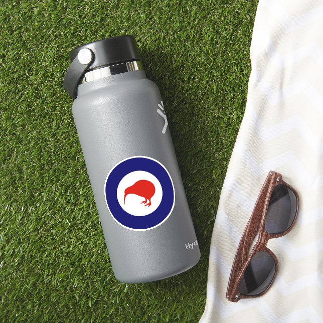 Nya Zeelands Roundel Klistermärken (HydroFlask Insitu)