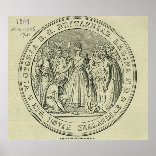 Nya Zeelands Underbara försegling Poster (Framsidan)