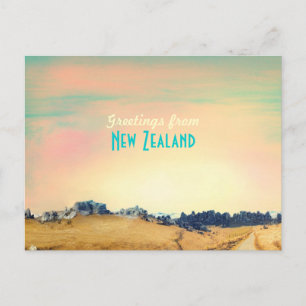 Nya Zeelands vintage-kort Vykort