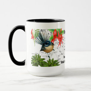Nya Zeelandsk Fågelkaffekopp Mugg