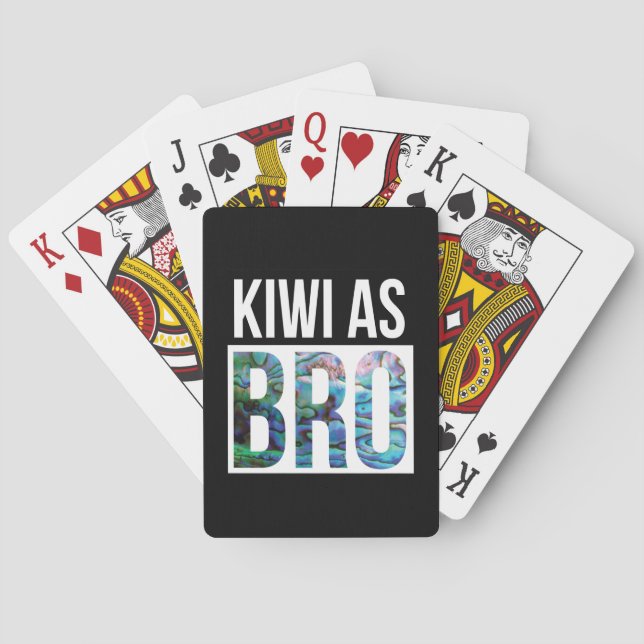 NYA ZELAND KIWI SOM BROR CASINOKORT (Baksidan)