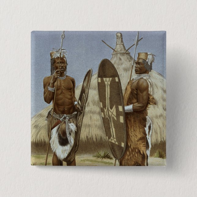 Nyam-nyam krigare från historien av Mankind Knapp (Framsida)