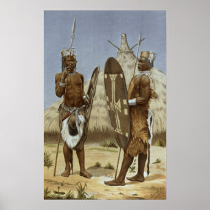 Nyam-nyam-krigare från Mankinds historia Poster