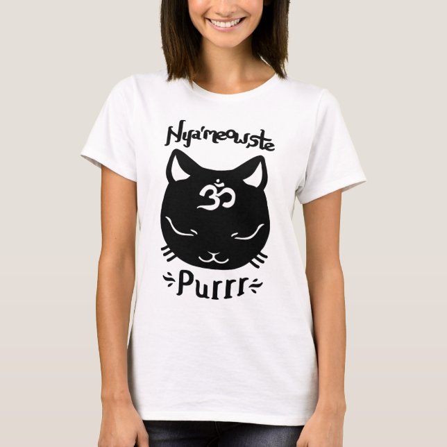 Nya'meowsta Purrr T-shirt (Framsida)