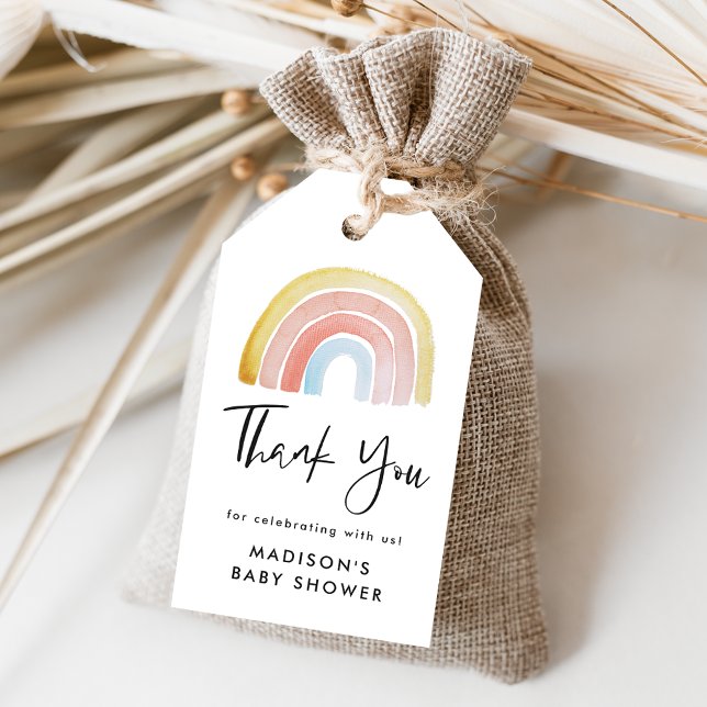 Nyans- och färgfärgämnet Regnbågsluss för hushålls Presentetikett (Skapare uppladdad)