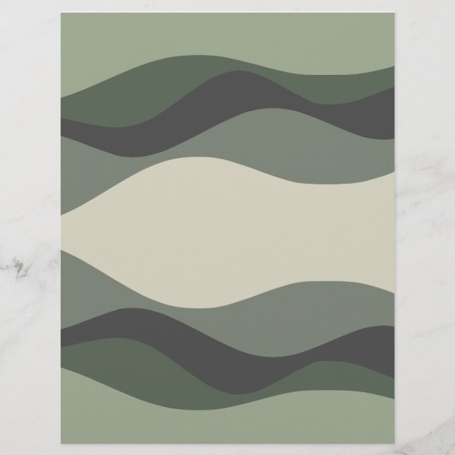 Nyanser av Grönt : (Framsida)