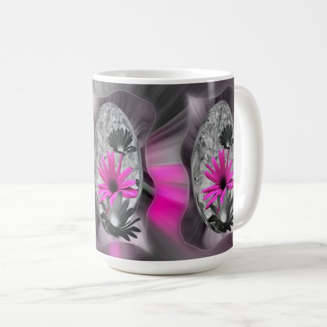 Nyanser av lila kaffemugg (Framsida höger)