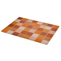 Nyanser av orangea rutor