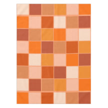 Nyanser av orangea rutor