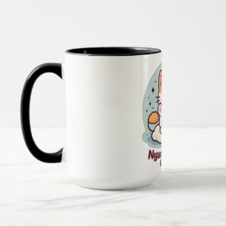 Nyantroplig skönhet - Cute Kawaii Cat Mugg