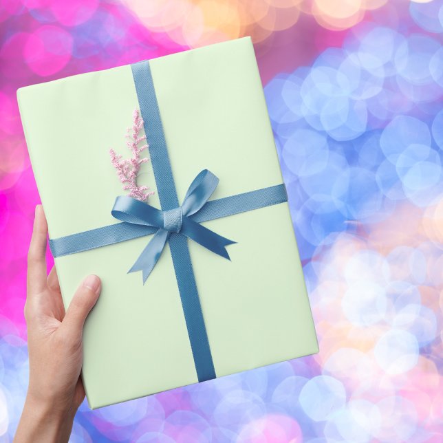 Nyanza Solid Färg Presentpapper (Skapare uppladdad)