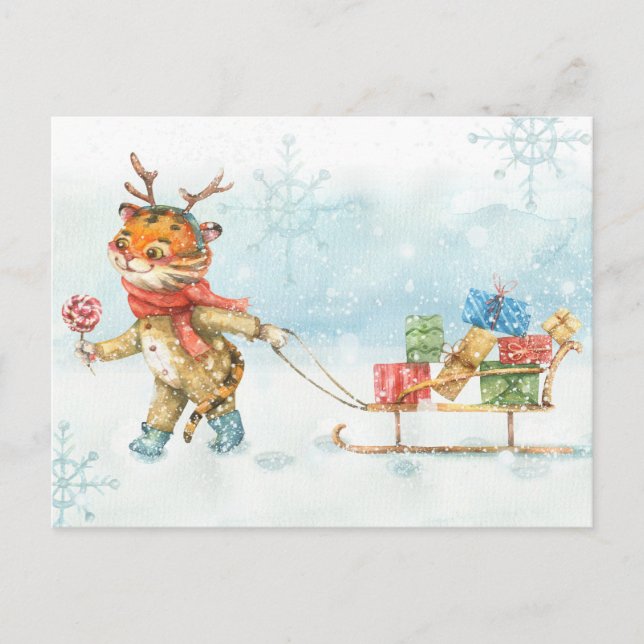 Nyår 2022-vykort vykort (Framsida)