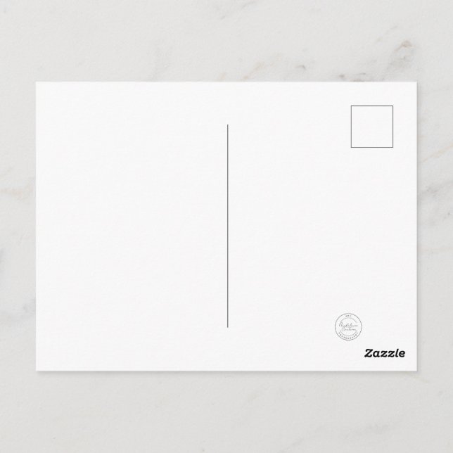 Nyår 2023 Blommor Vykort (Baksida)