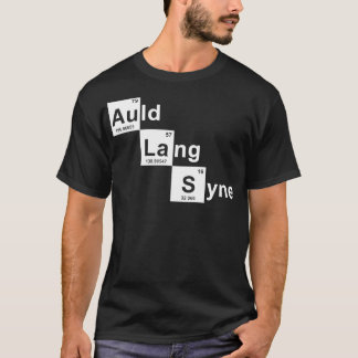 Nyår 2024 Auld Lang Syne Nytt Year Scientific E T Shirt