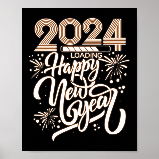 Nyår 2024 - lastning poster (Framsidan)