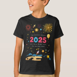 Nyår 2025 barn t shirt