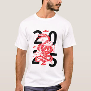 Nyår 2025 för ormen 2025 t shirt