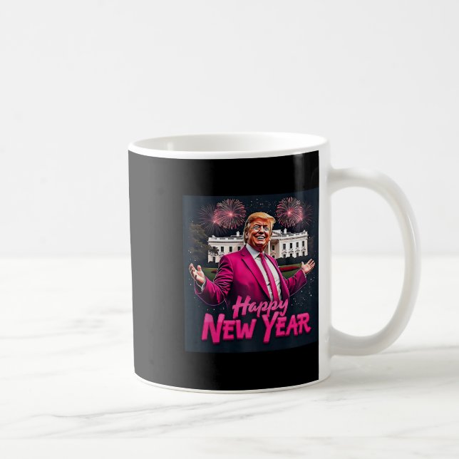 Nyår 2025: Nyår - nyår, nyår, Party 2025 Kaffemugg (Höger)