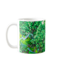 Nyår 2026 Kaffe kopp med natur skog design