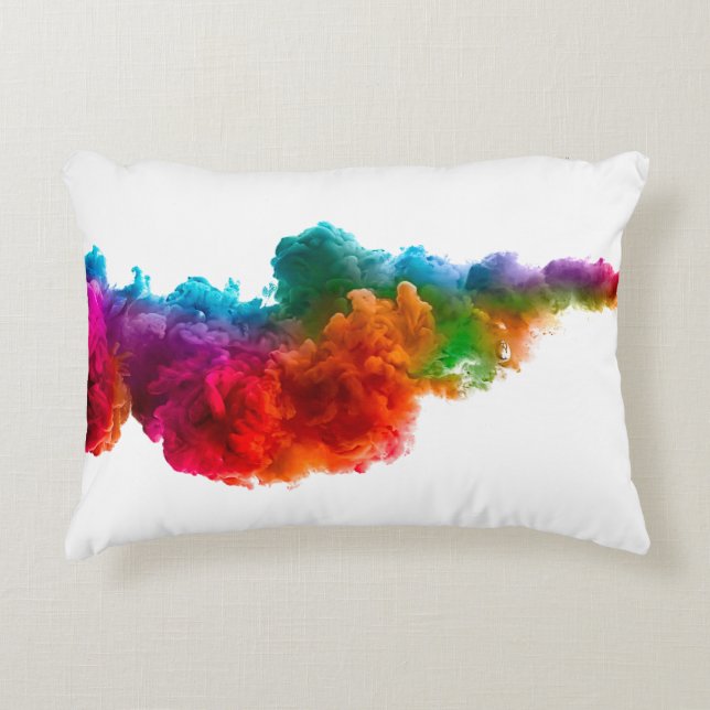 Nyår borstad polyester prydnadskudde (Framsidan)