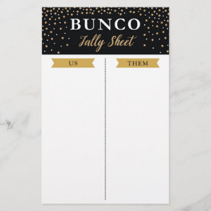Nyår Bunco Party Spame Tally Lakan
