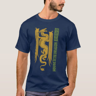 Nyår för drakmer Guld & Grönt 恭 喜 發 財 T Shirt