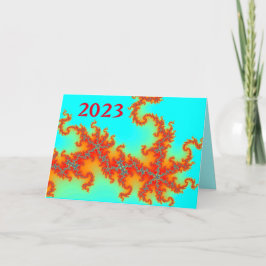 Nyår för fotot i Dragon Svan Helgkort