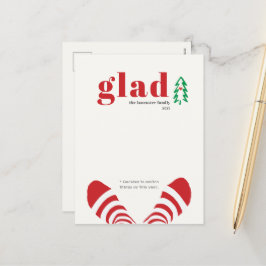 Nyår för Ljudnyår, underbart minimalistiskt. Helg Vykort