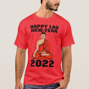 Nyår Lao Buddha 2022 T Shirt