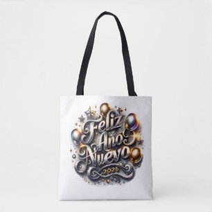 Nyår Tote Bag Tygkasse