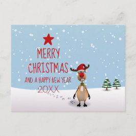 Nyår Träd 2023 - den berömda renjulen Vykort