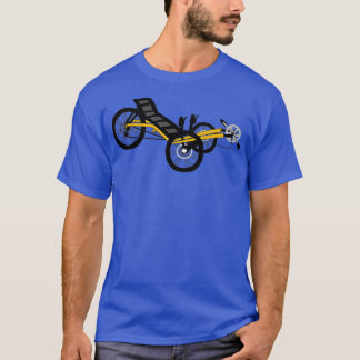Nyare Bike på vitt T Shirt