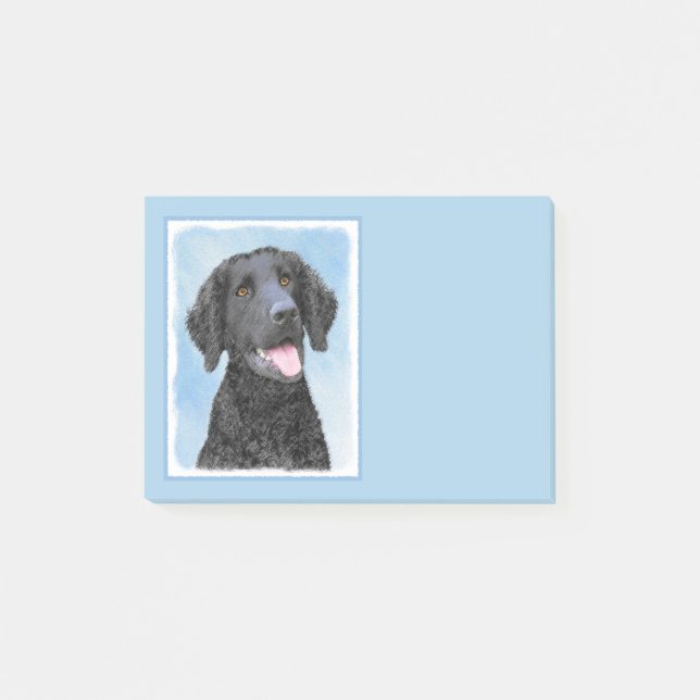 Nyare Jackat återgivningsfärg - Originalbild av Hu Post-it Block (Framsida)