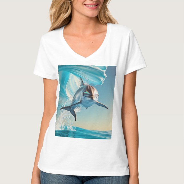 Nyare stil för kvinnor t shirt (Framsida)