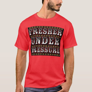 Nyare Under pressar (svarten) Tee Shirt