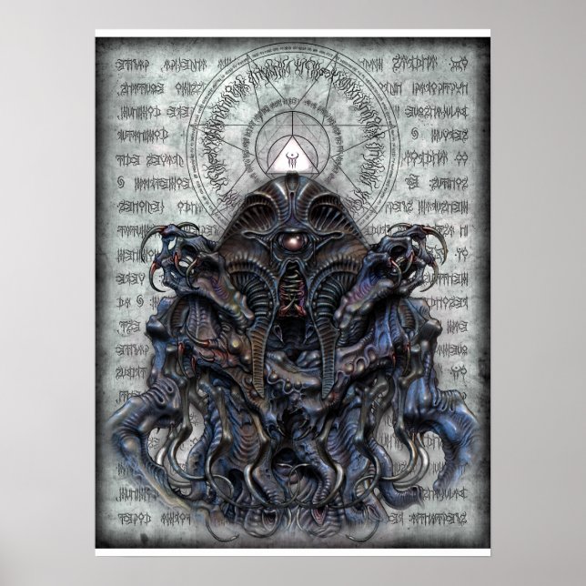 Nyarlathotep 18x24 poster (Framsidan)