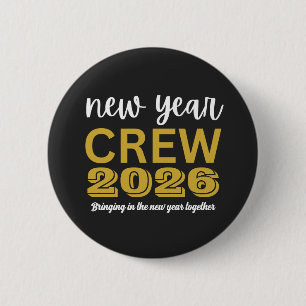 Nyårs Crew 2026 Knapp