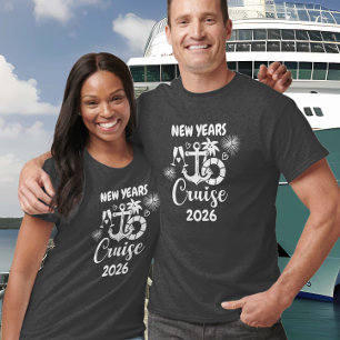Nyårs Cruise Nyårsfirande Alla År Anpassad T Shirt
