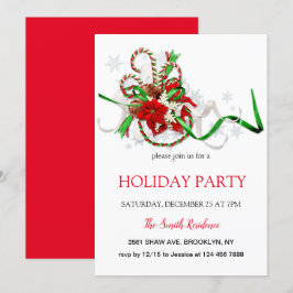 Nyårs dekoration-lucka, julstjärna inbjudningar