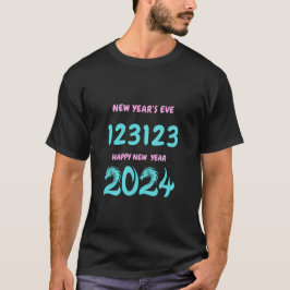 Nyårsafton 123123 Gott nytt år 2024 T Shirt