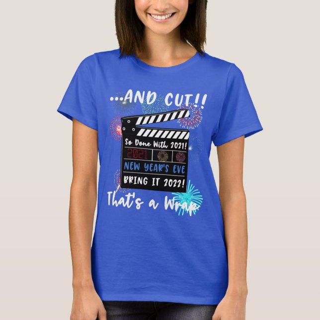 nyårsafton 2021 Citattecken - nyår 2022 T Shirt (Framsida)