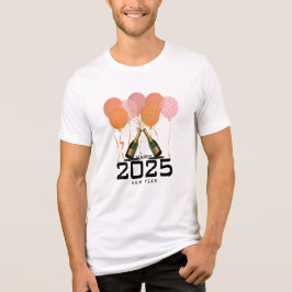 Nyårsafton 2025, nyårsskjortor Firande T Shirt
