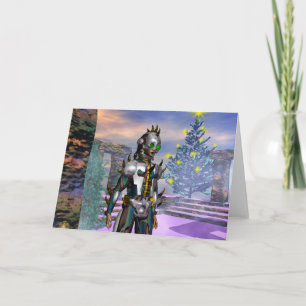 NYÅRSAFTON AV EN CYBORG SOM DRABBATS... HELGKORT