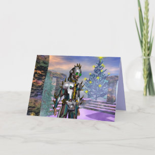 NYÅRSAFTON AV EN CYBORG SOM DRABBATS... HELGKORT